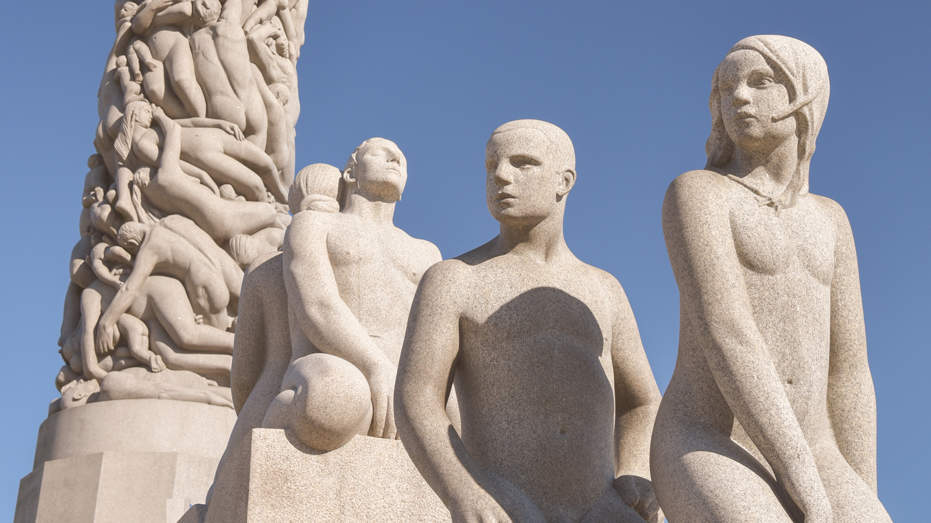 Gustav Vigeland’s sculptures (1924–1943), in Vigeland Park, Oslo. Photo: Rick Steves’ Europe